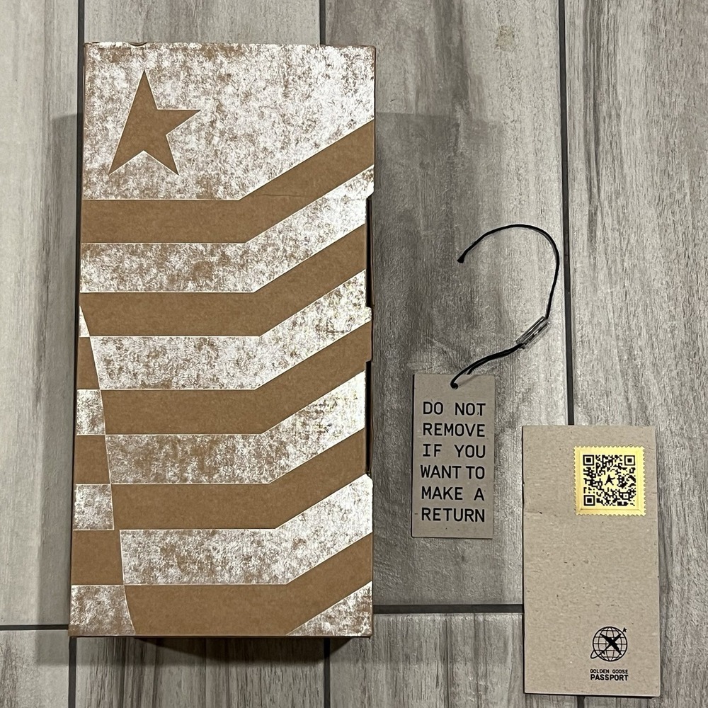 Golden Goose Empty Box,‎ Tissue, and Passport authentic!